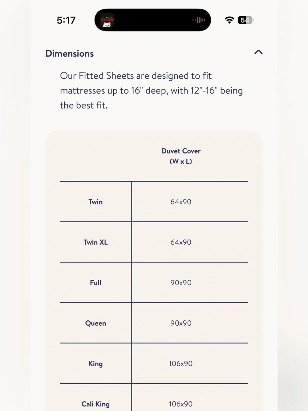 Brooklinen Classic Percale Duvet Cover